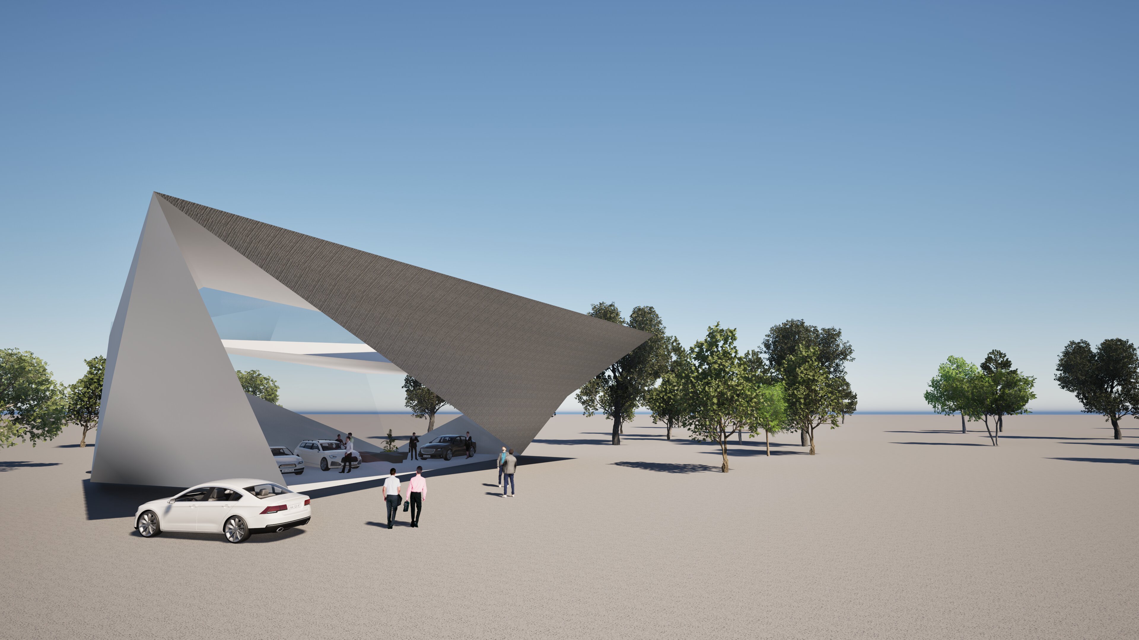 Automyymälä näkymä 3