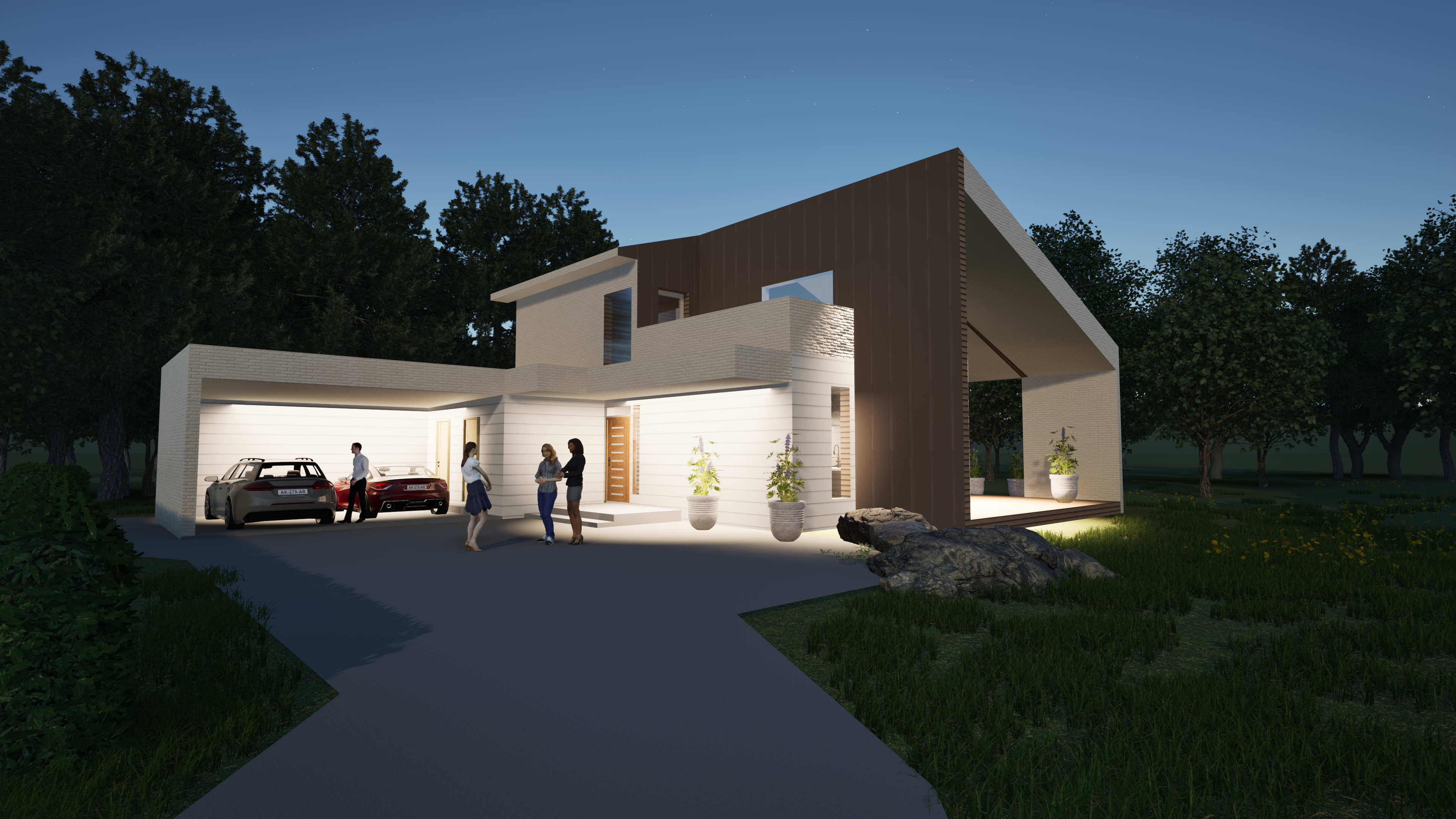 Omakotitalo26 näkymä